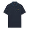 Lyle & Scott Muddy Navy Tonal Texture Polo M