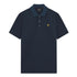 Lyle & Scott Muddy Navy Tonal Texture Polo M