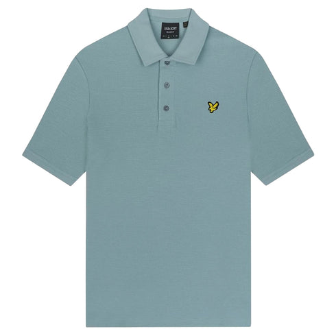 Lyle & Scott Slate Blue Milano Polo Shirt S