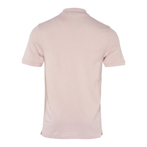 Lyle & Scott Tonal Eagle Pink Salt Polo Shirt M