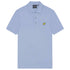 Lyle & Scott Branded Chest Logo Crafted Blue Polo Shirt S