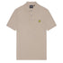 Lyle & Scott Branded Chest Logo Heritage Beige Polo Shirt S