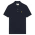 Lyle & Scott Branded Chest Logo Dark Navy Blue Polo Shirt M