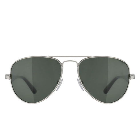 Police Silver Aviator Sunglasses SPLC15 579P