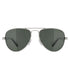 Police Silver Aviator Sunglasses SPLC15 579P