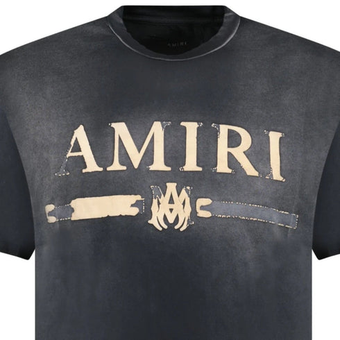 AMIRI AMIRI MA BAR APPLIQUE TEE SS23MJL010 001 Black T-Shirt S