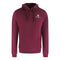 Aquascutum Activemallogo Hoodie Fleece Cordovan Sw002 26 Burgundy Hoodie Male - Style Centre Wholesale