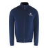 Aquascutum Activemallogo Full Zipock Neck Fleece Navy Sw004 11 Navy Blue Zip Sweater Male - Style Centre Wholesale