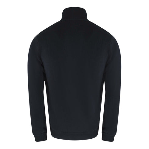 Aquascutum Active Zip Up Black Sweatshirt SW004 16 - Style Centre Wholesale