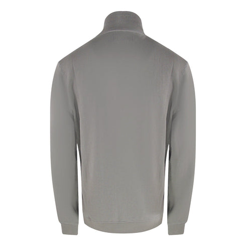 Aquascutum Active Zip Up Grey SweatshirtW004 25