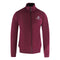 Aquascutum Active Zip Up Burgundy Sweatshirt SW004 26