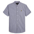 Lyle & Scott Short Sleeve Navy Blue Gringham Shirt S