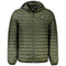 Cavalli Class Plain Quilted Green Jacket s