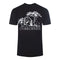 Cavalli Class Resting Lion Design Black T-Shirt