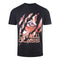 Cavalli Class Peeking Tiger Design Black T-Shirt