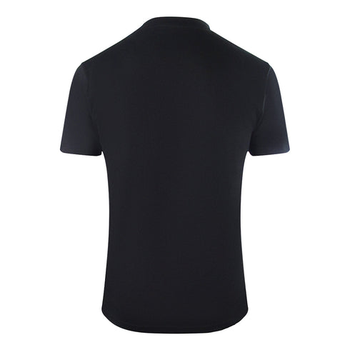 Cavalli Class Peeking Tiger Design Black T-Shirt