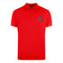 Cavalli Class Circle Logo Red Polo Shirt M