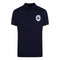 Cavalli Class Circle Logo Navy Blue Polo Shirt