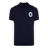 Cavalli Class Circle Logo Navy Blue Polo Shirt