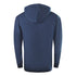 Cavalli Class Aysmmetric Box Design Navy Blue Zip Up Hoodie