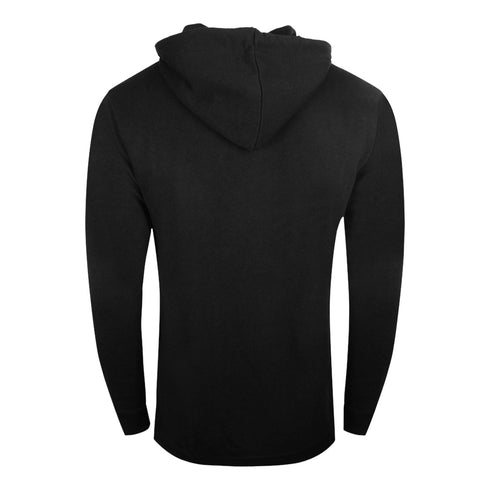 Cavalli Class Floral Bold Logo Black Zip-Up Hoodie M