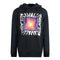 Cavalli Class Asymmetric Box Design Black Hoodie M