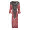 Inoa Fashion Shiraz 1923 Sleeve Long Kaftan With Frill Womens