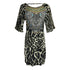 Inoa Fashion Siberia 1927 Slit Sleeve Dress Womens