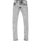 Diesel 1979 Sleenker Light Grey Faded Denim Jeans W28 L32 / 32L