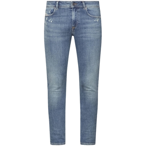 Diesel 1979 Sleenker Plain Blue Denim Jeans W32 L32 / 32L