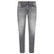 Diesel 1979 Sleenker Frayed Grey Faded Denim Jeans W28 L32 / 32L