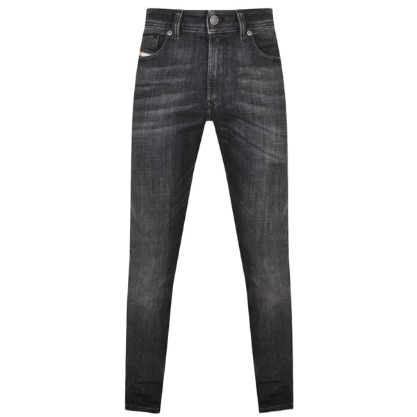 Diesel 1979 Sleenker Black Faded Denim Jeans W27 L30 / 30L