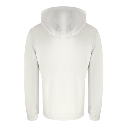 Aquascutum Active Small Logo Antartica White Hoodie SW002 24