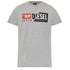Diesel Cuty Design Grey T-Shirt T-DIEGO-CUTYAGLIETTA 0091A 9CB