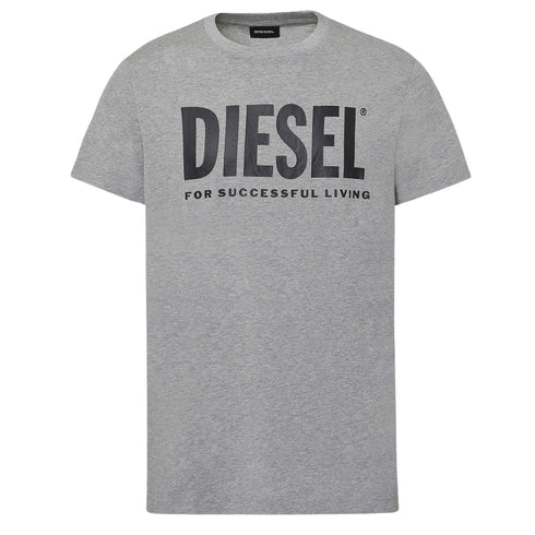 Diesel For Successful Living Logo Grey T-Shirt S