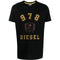Diesel University Shield Logo Black T-Shirt S