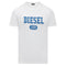 Diesel 1976 Varsity Logo White T-Shirt S