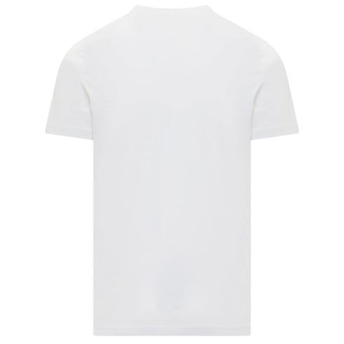 Diesel Pixel Logo White T-Shirt S