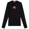 Diesel New Dogo Black Long Sleeve T-Shirt T-JUST-LS-SMALL-NEW DOGOAGLIETTA RGRAI 9XX