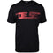 Diesel Striped Logo Black T-Shirt S
