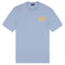 Diesel Oval DS Logo Stonewash Blue T-Shirt XXS