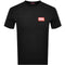 Diesel Red Box Logo Black T-Shirt S