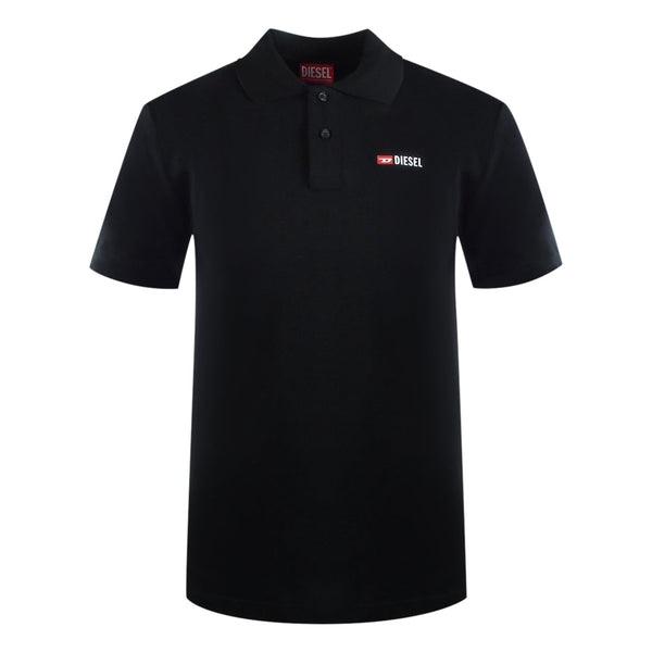 Diesel T-Smith-D Black Polo Shirt S