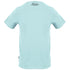 Aquascutum Large Shield Aldis Logo Sky Blue T-Shirt S