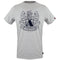 Aquascutum Large Shield Aldis Logo Grey T-Shirt S