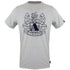 Aquascutum Large Shield Aldis Logo Grey T-Shirt S