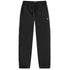 Fred Perry Branded Taped Hem Black Sweatpants S