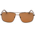 Timberland Brown Polarized Lens Dark Brown Sunglasses TB9107H