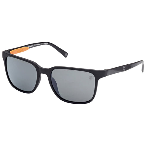 Timberland Grey Lens Black Sunglasses TB9273 02D