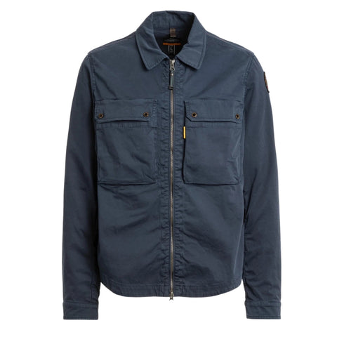 Parajumpers TEL PMSICL08 316 BLUE NAVY Overshirt Jacket Mens L